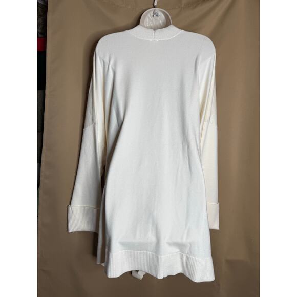 Wynne Layers Cream Tie Front Cardigan Sweater 3X NWOT - Picture 3 of 6